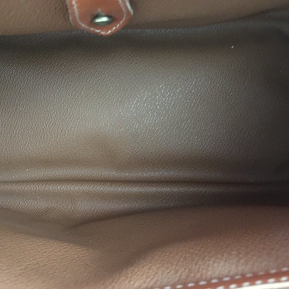 🎉Host Pick 🎉Vintage Dooney & Bourke Lg Black/Tan Satchel - Picture 12 of 12